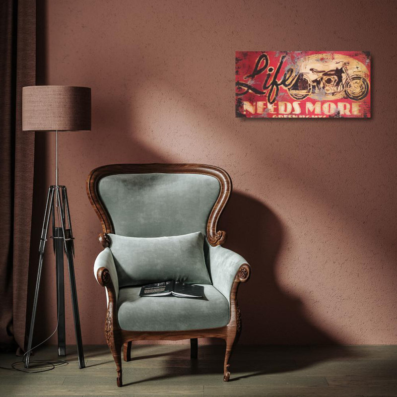La vie a besoin de plus de lumières vertes, H 9 po x l 18 po