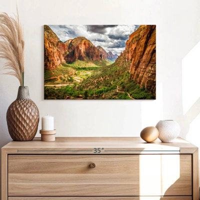 Paysage de montagne du parc national de Zion
