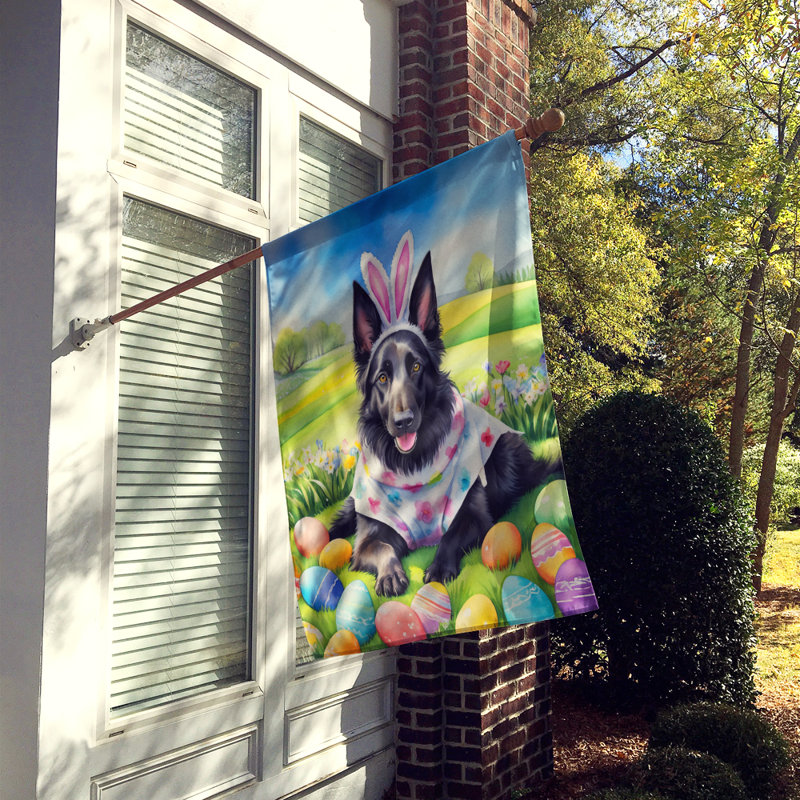 Easter Egg Hunt Double Sided 40'' H x 28'' W Polyester Easter House Flag