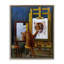 «Cat Confidence Self Portrait Grain Floater», art mural sur toile par Lucia Heffernan pwp-184-1264875657-1273134480