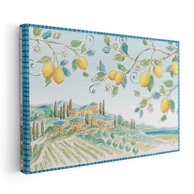 Méditerranée brise I - reproduction d'art sur toile