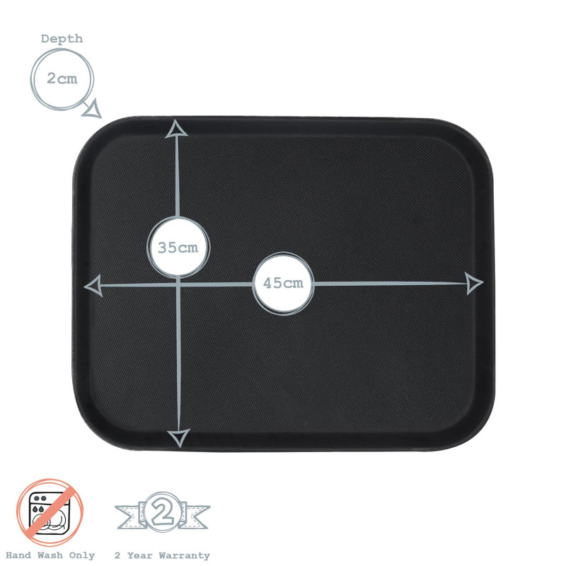 Argon Tableware Plastic Tray