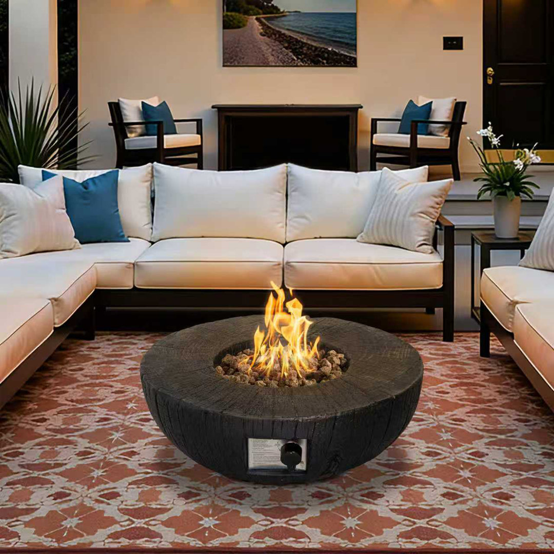 Baudilia 10 H 30,000 BTU Outdoor Gas Fire Pit Brayden Studio®