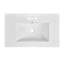 Meuble-lavabo de salle de bain avec lavabo en céramique, 3 tiroirs-110535112