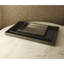 Plateau rectangulaire feuille d'argent-60070899