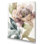«Blooming Peony in Grey Earth Tones II», reproduction sur toile