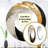 Beige Spiral Poteries I - Abstract Spirals Wall Mirror, Modern Round Decorative Mirror, Printed Metal Art-99621613