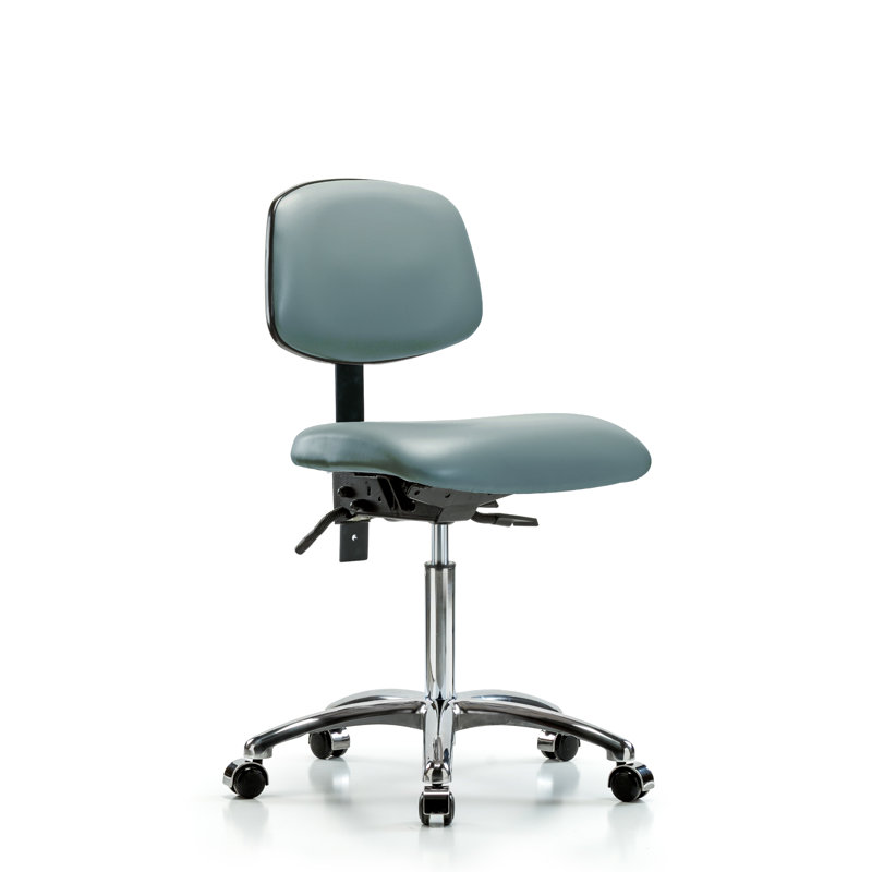 Chaise de travail Ladacia, Non, Bleu-gris