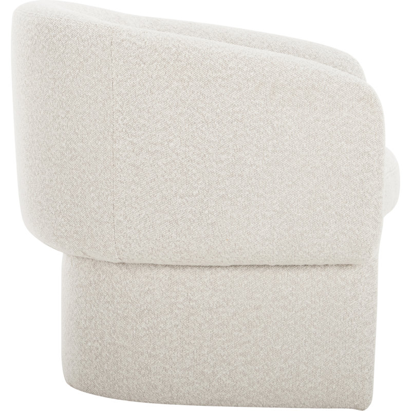 Jessie Accent Chair, Oyster Boucle