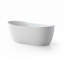 Baignoire de trempage autoportante à surface solide de 70,87 po. X 33,5 po. Casainc