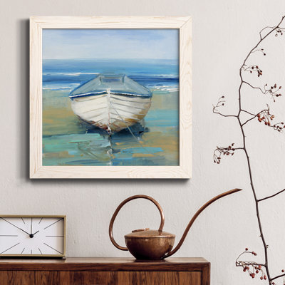Beach Dreaming - Toile encadrée de qualité supérieure - prête à être accrochée