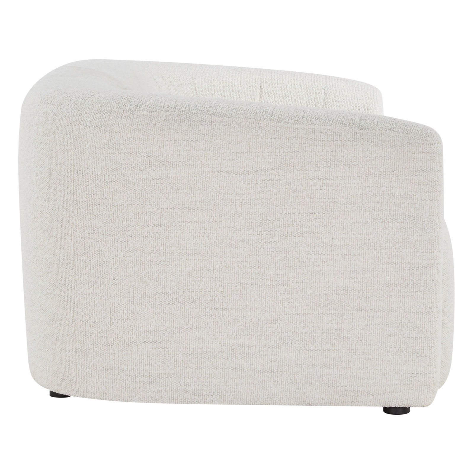Augustine 89'' Upholstered Sofa, Merino Pearl Performance Boucle