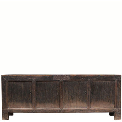 Antique Black Sideboard Cabinet 29