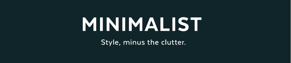 Minimalist Style Shop