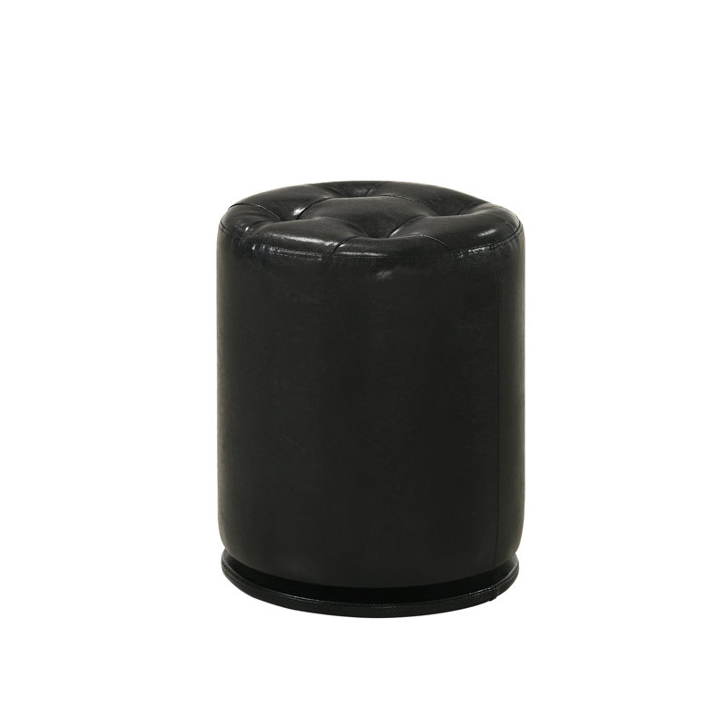 Tabouret de coiffeuse pivotant 1 pièce, Noir