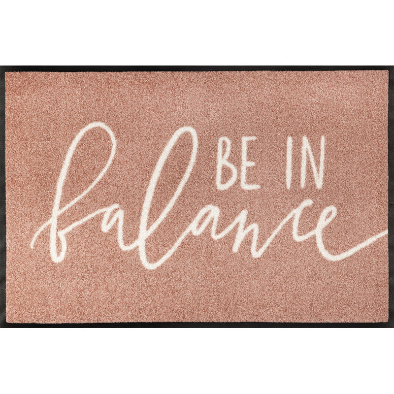 Be in Balance 50 x 75cm Non-Slip Indoor Outdoor Door Mat