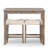 Sora 3-Piece Counter Height Dining Set, Taupe