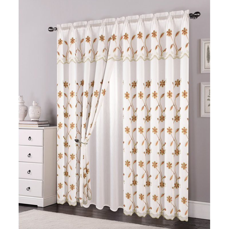 Room Darkening Curtains / Drapes Pair, White
