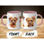 Watercolor Terrier Dog Faces Design 11oz Coffee Mug-647662170