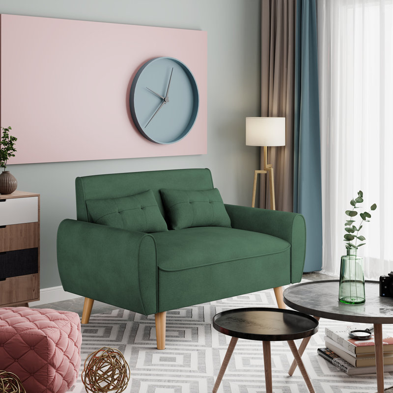 Fauteuil Bergthold, Vert