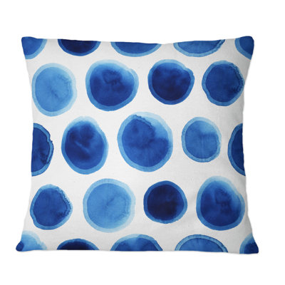 Polka Dots Throw Pillow