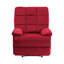 Fauteuil inclinable en velours-824604011