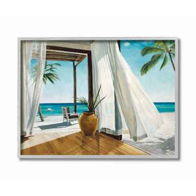 " Beach Resort Sea Ocean Landscape " by Jacob Reed
