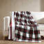 Jeté en molleton rouge Nautica Hillcrest-117429829
