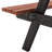 Rectangular 6 Person 75" Long Picnic Table Set with Umbrella Hole