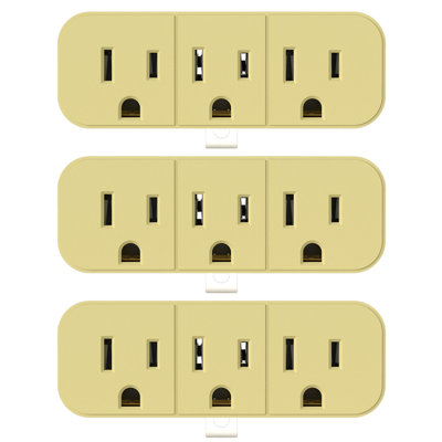 15 Tamper Resistant Triplex Outlet