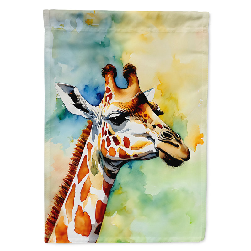 Drapeau de jardin en polyester double face H 15,5 po x l 11,25 po