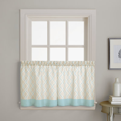 Nikalas Tailored Cafe Curtain