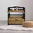 Solid Wood 2-tier Small Bookshelf With Drawer