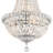 Erville 5 - Light Steel Dimmable Empire Chandelier
