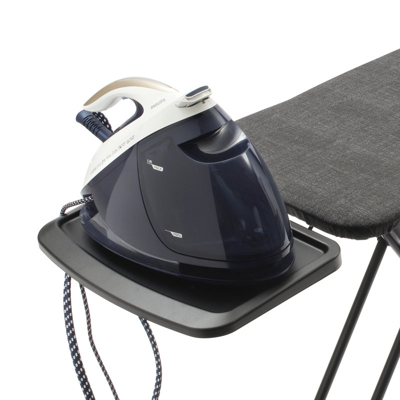 Grande planche à repasser avec support à vapeur solide de taille C de Brabantia, Gris jean