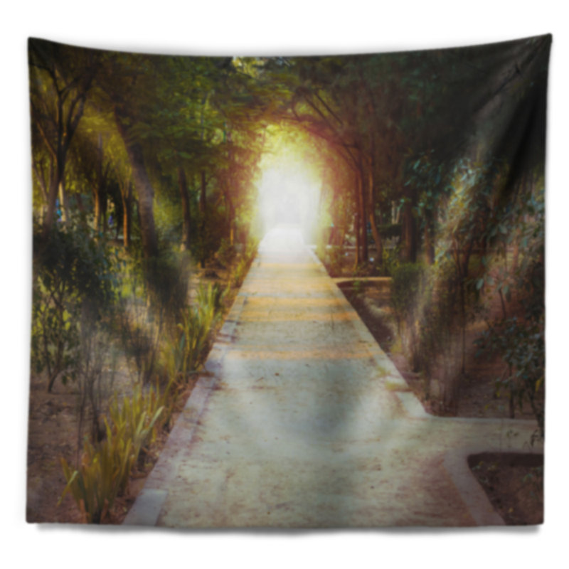 Tapisserie Path to Magical Mystery Woods, H 32 po x l 39 po
