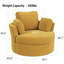 Fauteuil demi-tonneau pivotant l 42,1 po Berey-388414165