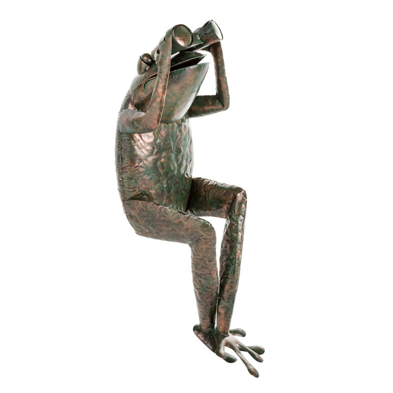 Frog Metal Garden Statue