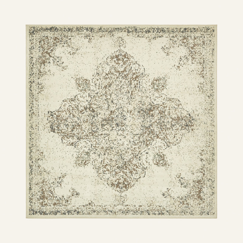 Tobitha Oriental Indoor Rug, Square 8'