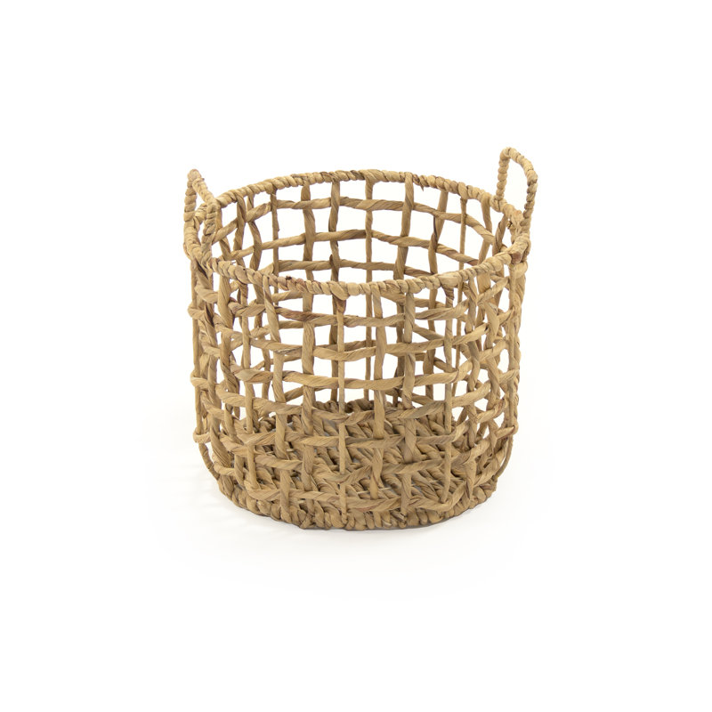 Decorative Basket, 14" H x 17" W x 17" D