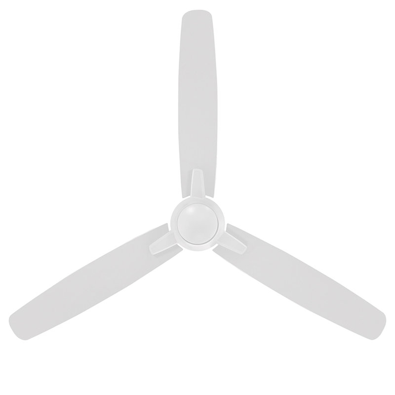 54" Blitzen 3 - Blade Smart Ceiling Fan With Remote Control Included, Works With Google Assistant, Amazon Alexa, iOS And Android APP