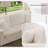 Corduroy Striped Upholstered U-Shaped Modular Sofa With Pull-Out Bed & Storage Chaise, Modern Minimalist Design-538122683