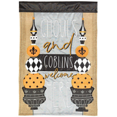 Drapeau de jardin en polyester Azoria
