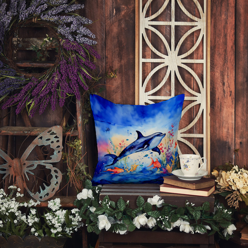 Coussin décoratif intérieur / extérieur Nautical, H 14 po x l 14 po