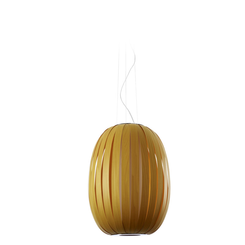 Pod 1 - Light Pendant, 24" H x 20.8" W x 20.8" D, E26 Base, Yellow