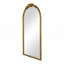 Miroir de plancher en bois, miroir complet