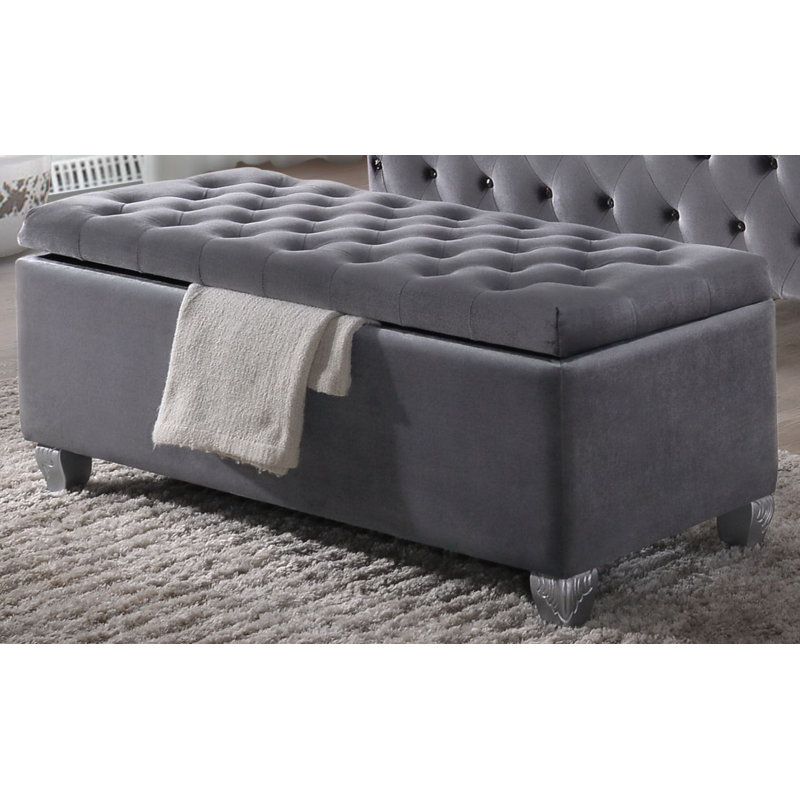 ACME Rebekah Mileena avec rangement, tissu gris, Gris
