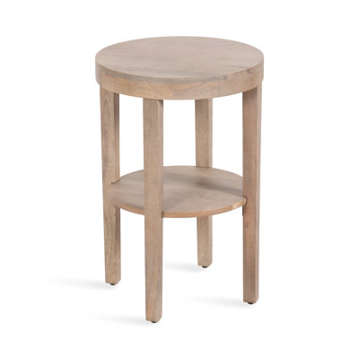 Solid Wood End Table