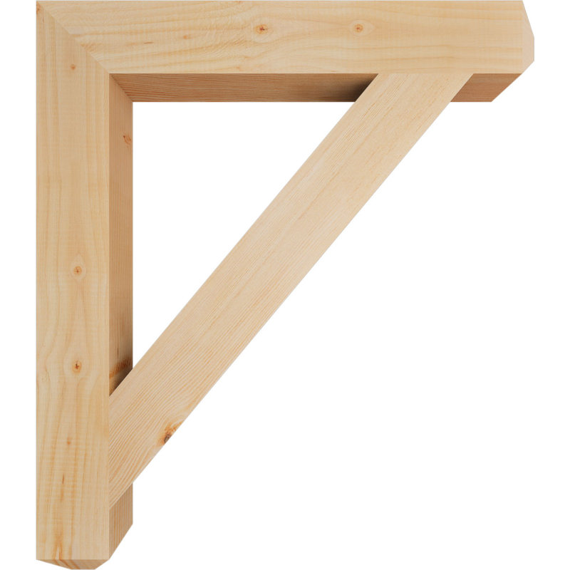 Support pour artisan traditionnel, H 32 po x l 3,5 po x P 28 po, Douglas (lisse)