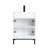 24 Inch Freestanding Bathroom Vanity with Sink – Solid Wood Cabinet, Soft-Close Doors & Adjustable Storage for Small Bathrooms-379108691